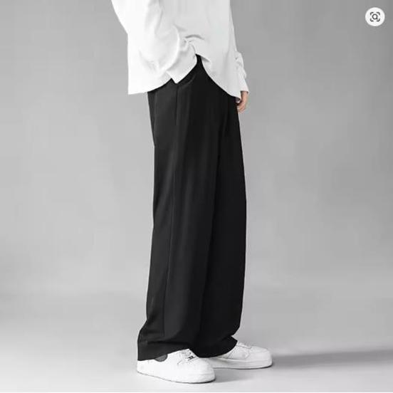 

Мужские повседневные брюки деловые стрейч свободные эластичная талия джоггеры корейские классические синие черные серые мужские брендовые брюки XL