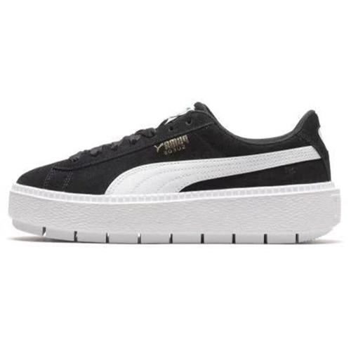 PUMA Platform Trace Black White Womens 367980-01 38 чёрный/белый