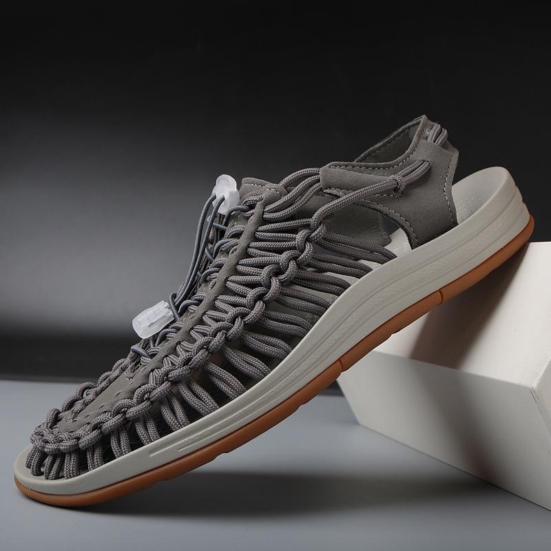 Fashion Fashion Leisure Summer Men Sandals Holiday Beach Shoes for Man Lightweight Wading Aqua Shoes New Outdoor Casual Sandaly Sneakers