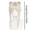 Genshin Impact Ningguang Pizzahut Cobranded Cosplay Game Character Bowknot Wig
