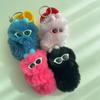 Hip Pom Pom Soft Long Fur Doll Sunglasses Keychain