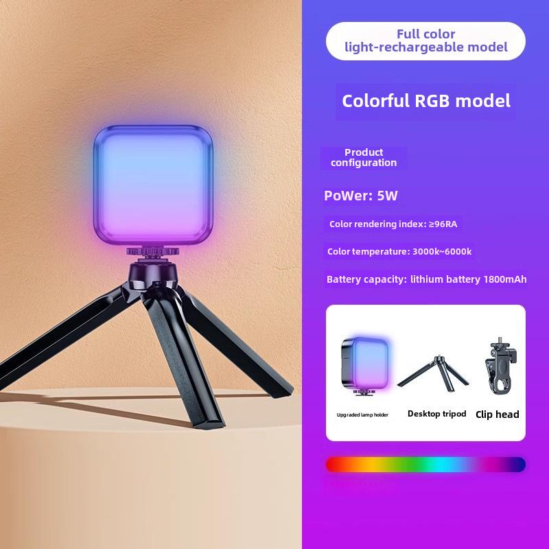 Mini přenosné LED selfie přisvětlení pro mobilní fotografie a videa