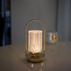 Dimmable Crystal Desk Lamp Nordic Portable Night Light Modern Metal Table Lamp  Bar Counter