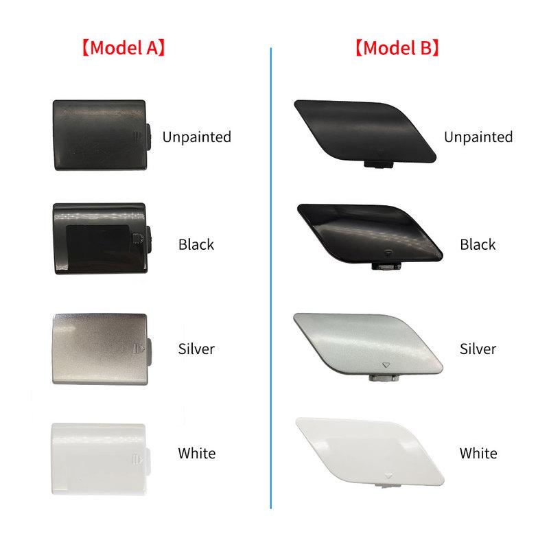 Car Front Bumper Tow Hook Cover Cap Silver For Mercedes Benz E Class W211 2003-2006 E260 E300 E350 E400 2118850026 2118851022