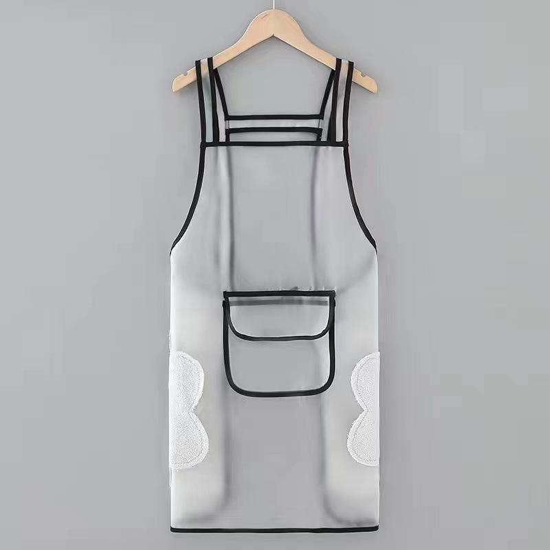 Customized Waterproof TPU Apron with Logo - Transparent and Oil-resistant