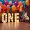 1Pc 64cm Marquee Letters Frame Plug-in KT Board  A-Z Party Decorative Light Birthday Party Anniversary Decor Proposal Bride Shower Wedding Light