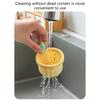 Multifunctional Green Cactus Sink Filter Net Press & Lift Cactus Kitchen Sink Basket Upgrades for Kitchen & Bathroom
