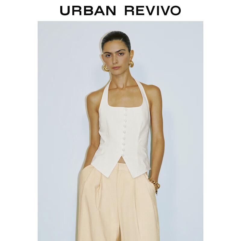 

Женский жилет-куртка на бретелях, облегающего кроя, с пуговицами XL