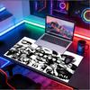 Custom Name Personalized Lionel Messi Pattern Mousepad, Laptop PC Desk Mat, Decorative Desk Mat for Home Keyboard Pad Gift