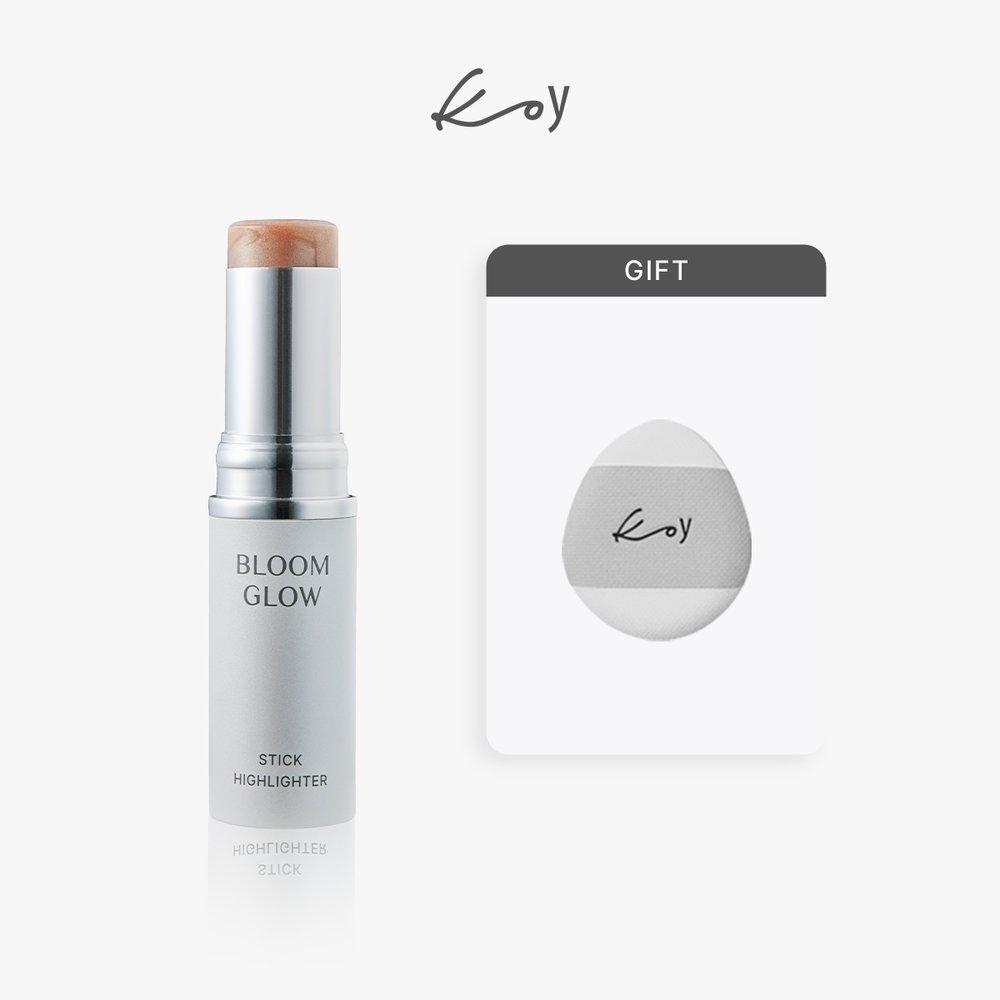 

[Koi] Bloom Glow Stick Highlighter 9g (+ Finger Puff 1ea)