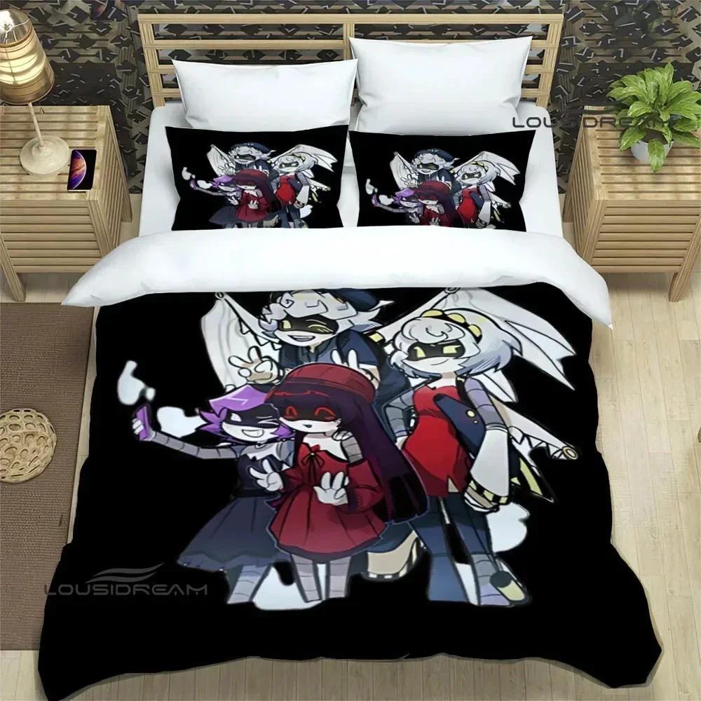 

Murder-Drones Cartoon Printed Bedding Sets exquisite bed supplies set duvet cover bed comforter set bedding luxury birthday gift EU Single 135x200cm