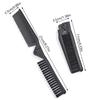 Soft Boar Bristle Hair Comb Portable Travel Beard Brush Foldable Massage Anti Static Hairdressing Styling Tool Women Men Gift