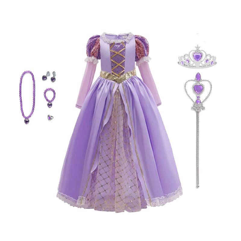 Meitene Rapunzel Violetra Kleita Rapunzel Cosplay