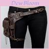 Steampunk Motorcycle Womens Mini Crossbody Pu Bag With Chain Detail For Daily Use