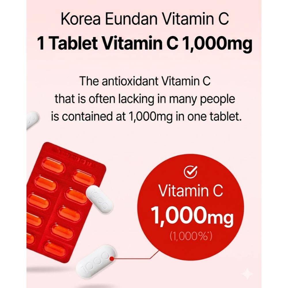 [Goryeo Undan] Vitamin C 1000 (180ea) / Korea Undan