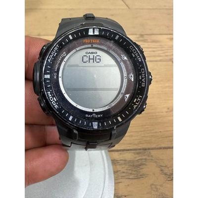 Used CASIO PRO TREK PRW-3000 Men's Digital Watch
