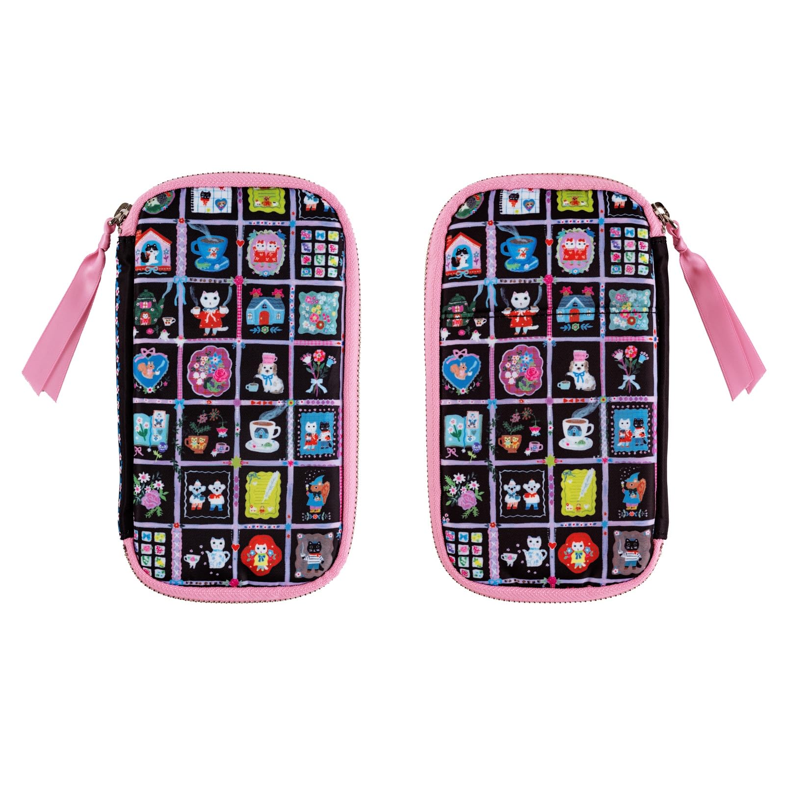 

Hobonichi Small Drawer Pouch / Yumi Kitagishi / With Coffee