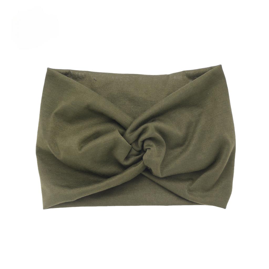 Yoga Hair Bands Twisted Extra Large Turban Head Wraps for Women Workout Headband Wide Headbands