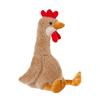 Apricot Lamb Wheat Rooster Plush Toy, Soft and Cute, Fluffy Wheat Rooster, Suitable for Boys and Girls, 25cm