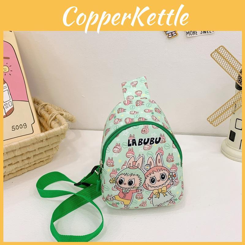 Casual Children Crossbody Bag With Cartoon Print Design For Kindergarten