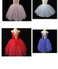 Toddler Girls' Ballet Costume - Puffy Gauze Skirt, Strappy Design, Little Swan Dance Performance Outfit.