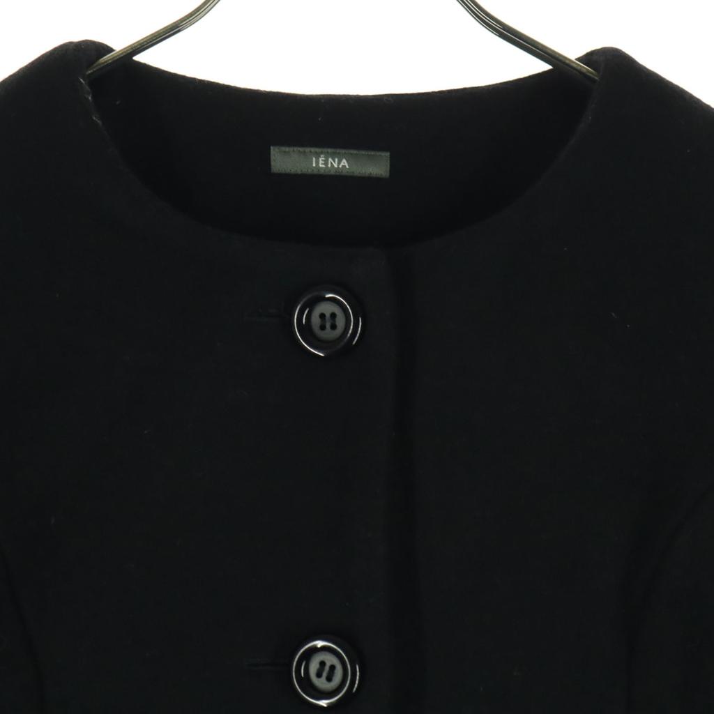 IENA made in Japan Long sleeve wool No color coat black Women Used