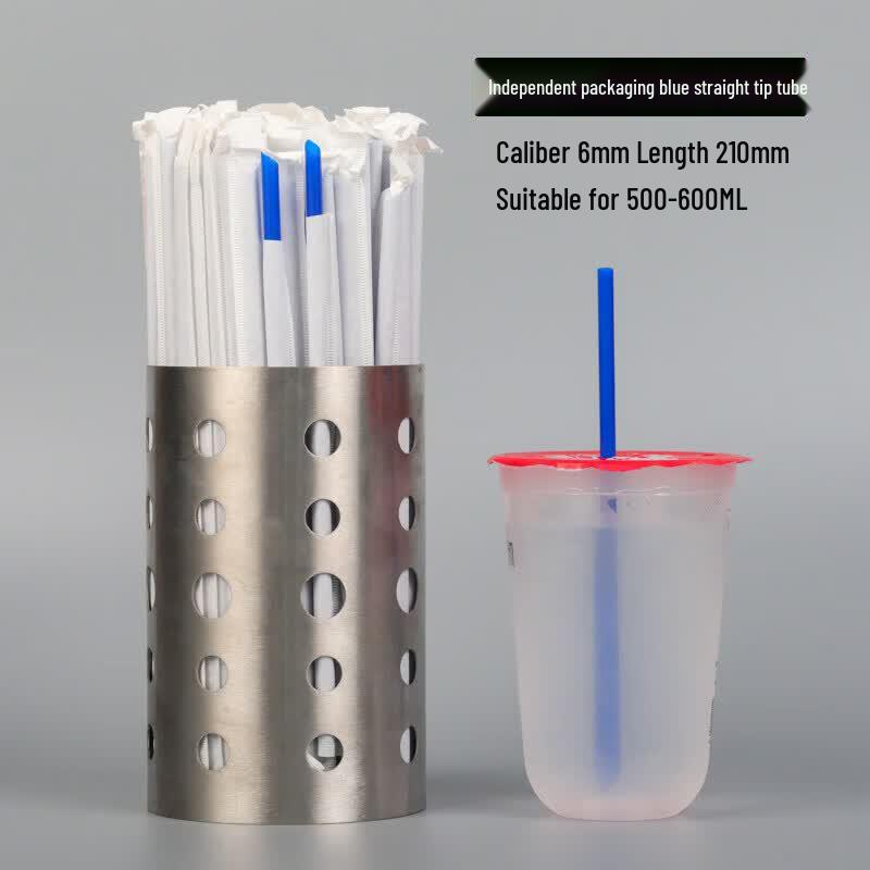 Food-Grade Thin Long Disposable Plastic Straws