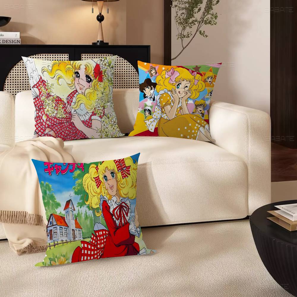 Women's Candy Candy Pillow Cover For Bedroom Room And Living Room Sofa Decorative Cushion Cover
