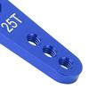 3pcs RC Aluminum 25T Servo Horns Metal Steering Arm for 1Celsius8 1Celsius10 RC Car Upgrade Parts