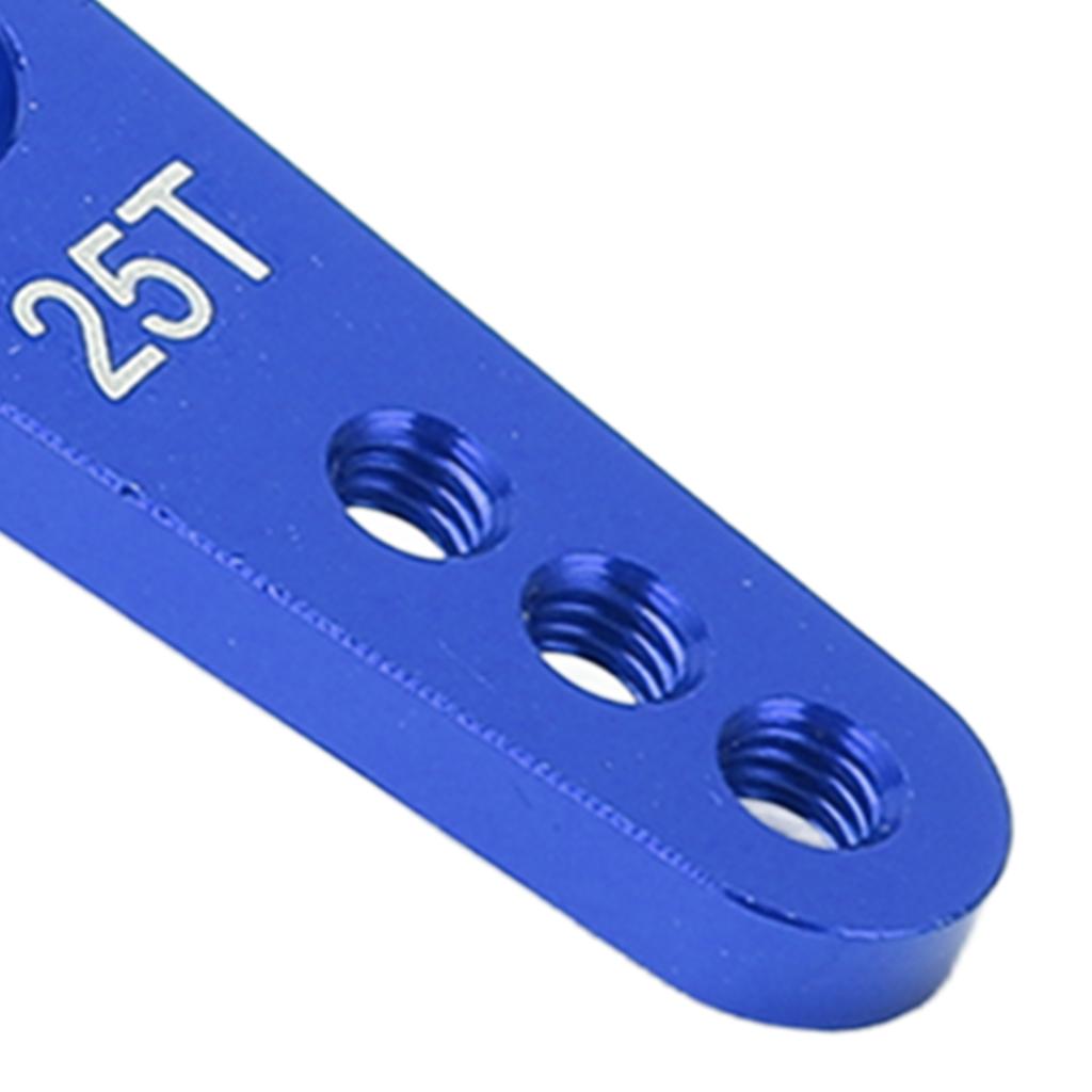 3pcs RC Aluminum 25T Servo Horns Metal Steering Arm for 1Celsius8 1Celsius10 RC Car Upgrade Parts