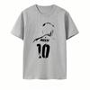 Argentine Messi Creative Design Football Printed Tshirt Unisex Women Short Sleeve Cotton Tshirt Unisexs Tshirts  Summer New
