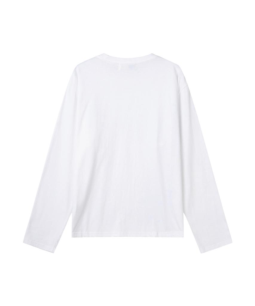 LOSERS CLUB Basic Logo Long Sleeve White