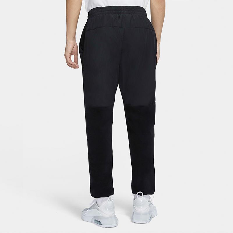 Nike Sportswear Fleece Warm-Up Pants Men Bottoms Black CU4372-010