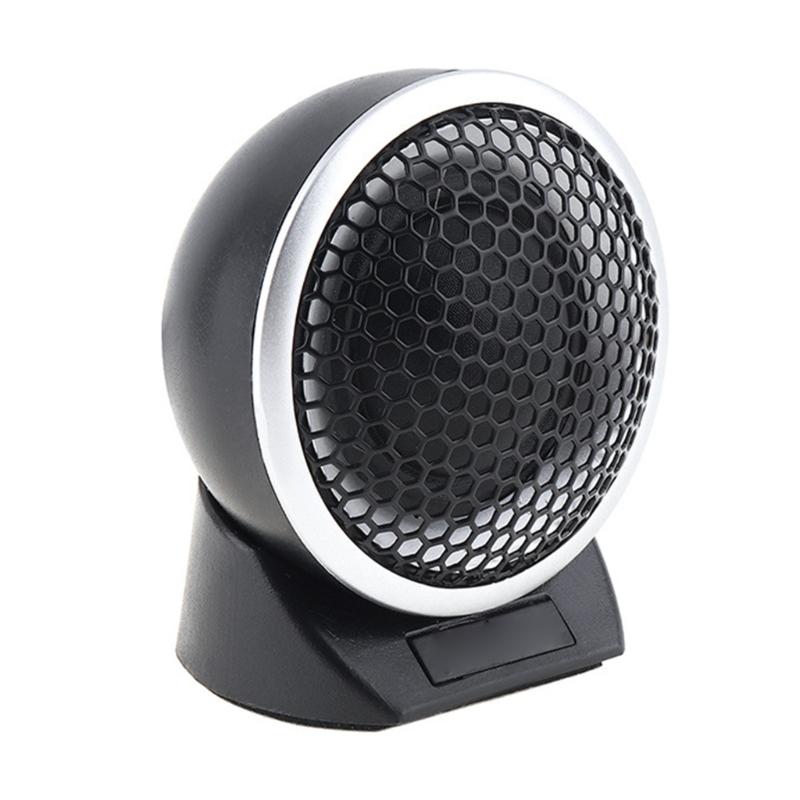 Car Silk Dome Tweeter Speakers Reduced Magnetic Interferences for Music Enthusiasts Professional Rich Sound Layers 2pcs