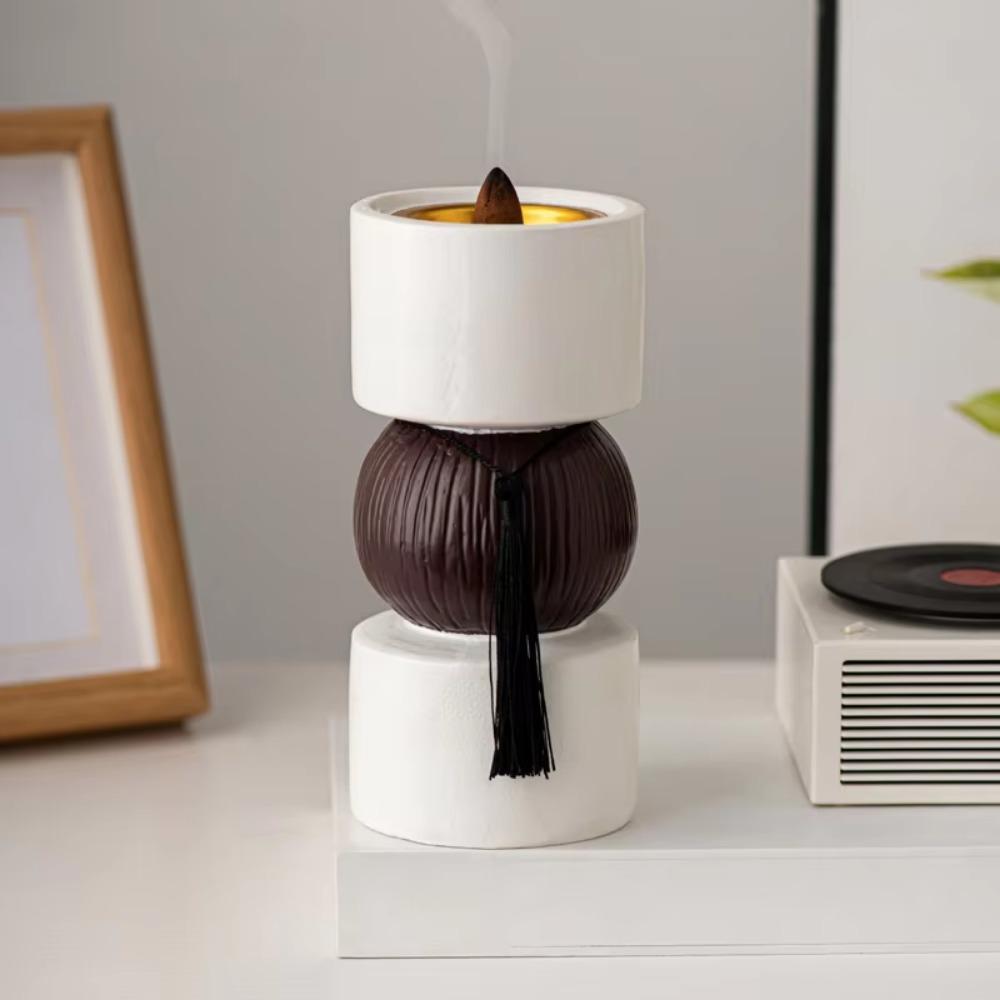

Simple Middle Eastern Arabic Incense Stove Sturdy Desktop Furnace Ornaments Indoor чорний