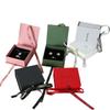 In Stock Bow Ribbon Flip-top Book-shaped Jewelry Box for Necklace, Ring, Earrings