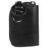 Orobianco Key Case, Key Holder, Smart Key Case, Round Zipper, KEY CASE ORS-090800, Black