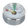 Manometer Meter Air Pressure Gauge 0-3500 0-6000psi Mini