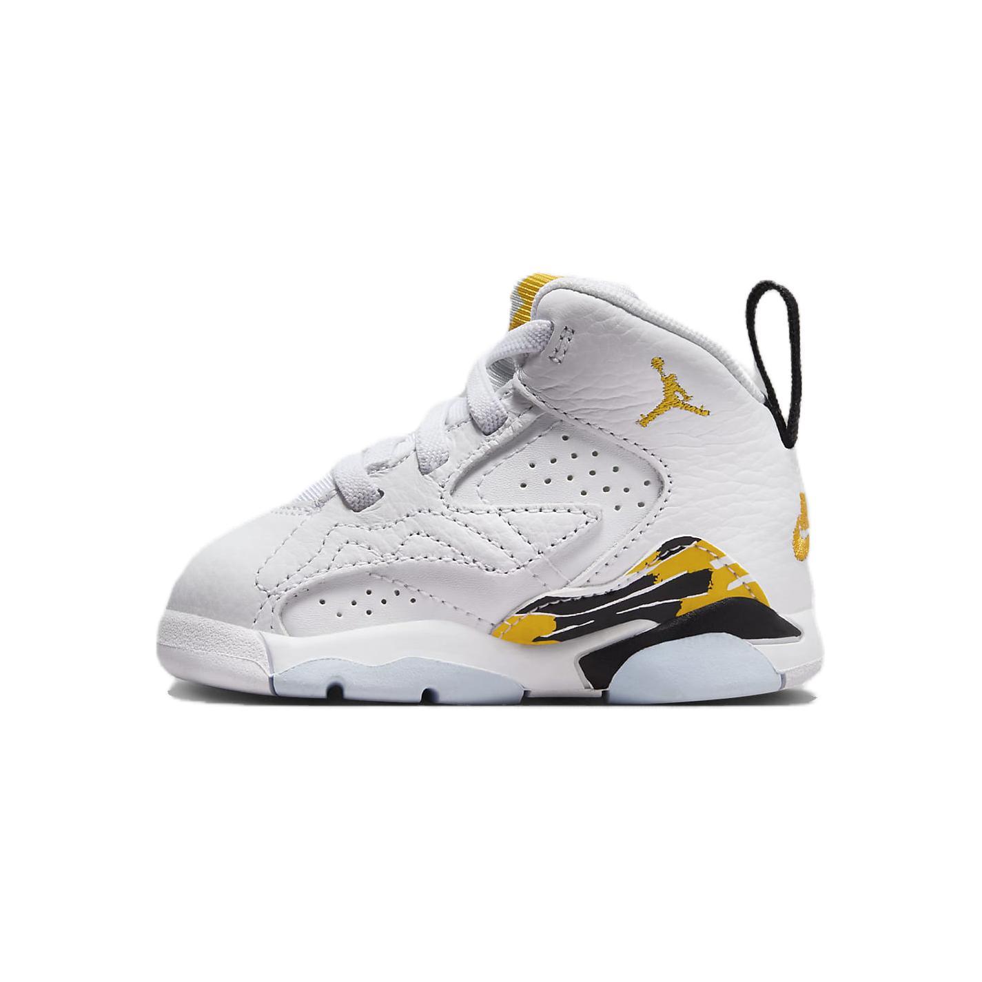 

New Jordan Jumpman MVP Anti Slip Wear Resistant High Top Toddler Shoes White Gold Infant And Toddler DZ5576-107 17