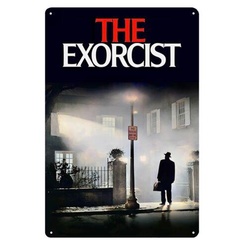 1uThe Exorcist Horror Movie Metal Poster Tin Sign 20x30cm Platealuminumaluminum aluminum 20x30cm