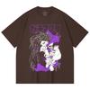 230 g/m² 100% Baumwolle Gachiakuta V4 Jabber Print Unisex Schweres Baumwoll-T-Shirt