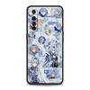 Genshin Impact For Realme 9i Luxury Phone Case 9 8 5G GT2 7 6 Pro Plus 8i C21 C3 C11 C25 Soft Black Silicone Cover Coque Fundas