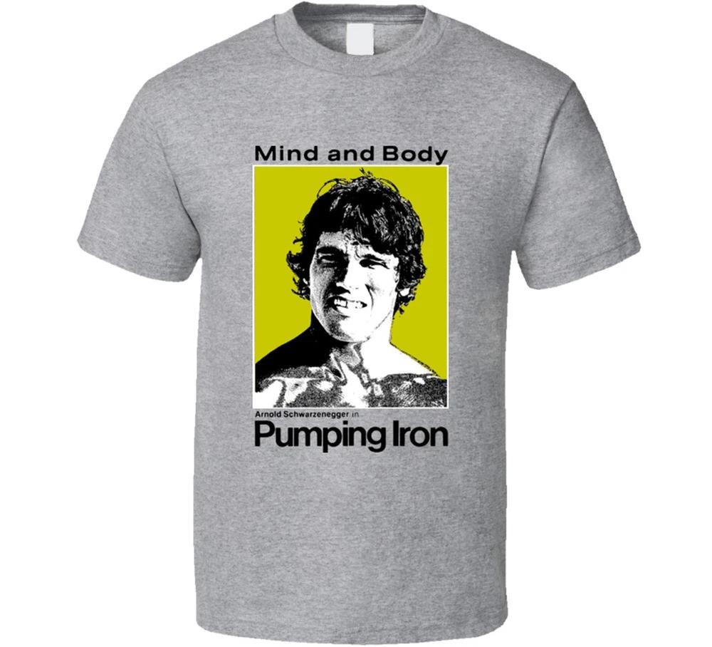Arnold Schwarzenegger Pumping Iron Movie T Shirt S