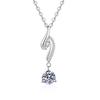 New S925 Silver Fashion Light Luxury Women's Necklace, Small and Simple, High Quality, Exquisite Wedding Jewelry