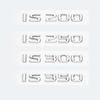 Black IS200 IS250 IS300 IS300h IS200t IS500 HYBRID Letters Sticker Emblem ABS Car Fender Trunk Badge