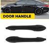 2x Front RH Rear Outside Exterior Door Handle Black For Hyundai Sonata 2011-2015