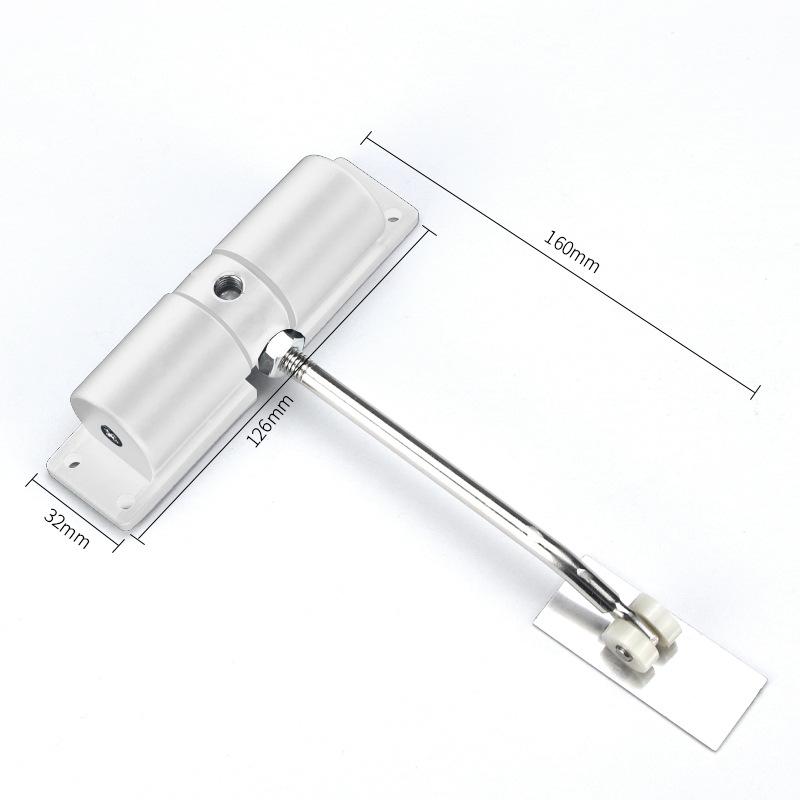Automatic Invisible Door Spring Buffer Closer - Lightweight Household Door Closer