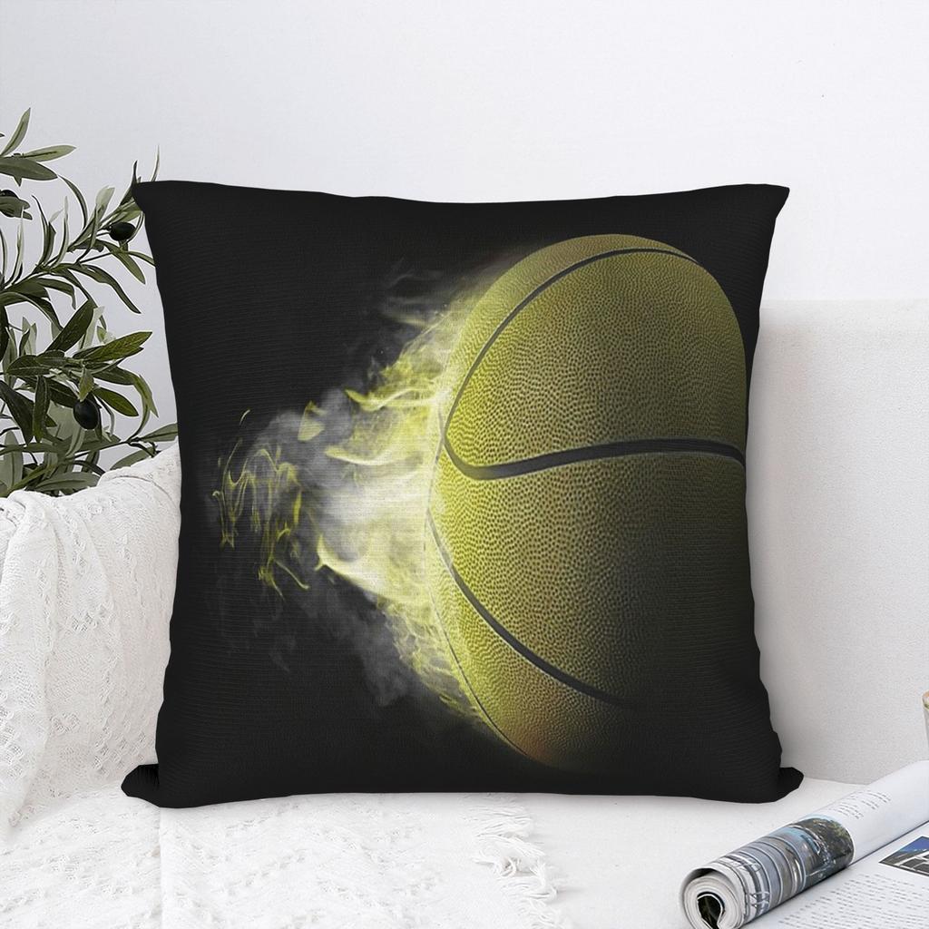 Basketball Square Pillow Case Sport Lover Cushion Covers Custom Zippered Decor Pillowcase for Living Room xcm