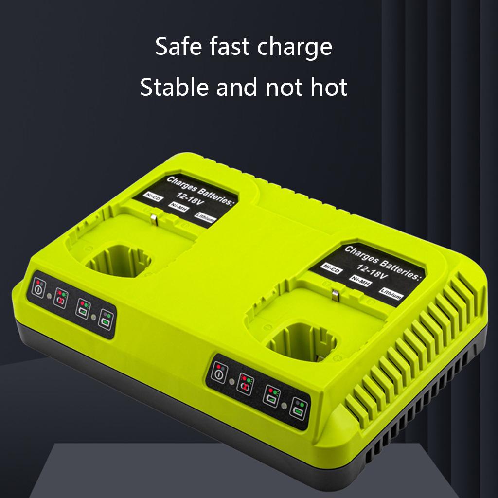 3A 12v-18v Lithium-ion & Ni-mh/ni-cd Replacement Charger for Ryobi A +p110, P111, P107, P108,p117 Rechargeable Battery