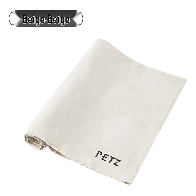 PETZ Suede Microfiber Cleaning Cloth for Piano, Guitar, and Violin Maintenance бежевый